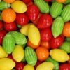 Tropische vruchten kauwgomballen 300 stuks