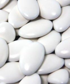 Witte chocolade dragees 500 gram
