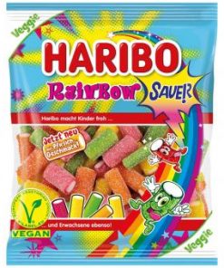 Haribo Rainbow zuur Veggie 160 gram