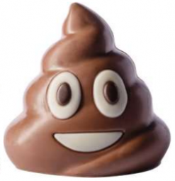 Geschenkverpakking chocolade Emoji drol