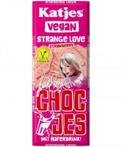 Katjes Chocjes Strange Love Strawberry Vegan
