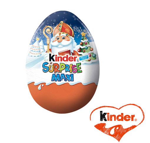 Kinder chocolade verrassingsei maxi Sinterklaas XL