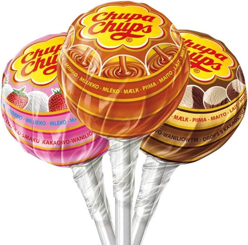 Chupa Chups Milky lolly's per stuk