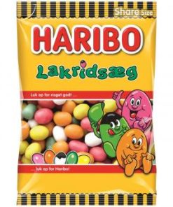 Haribo Lakridsæg 325 gram