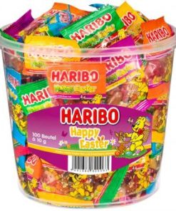 Haribo Vrolijk pasen mini snoepzakjes 100 stuks