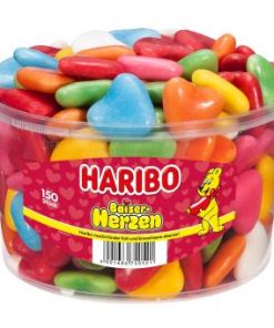 Haribo hartjes snoep in silo