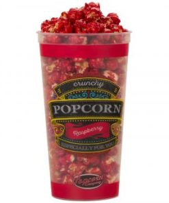 Knapperige Popcorn Framboos