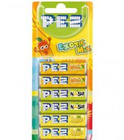Pez navulling Exotic snoepjes