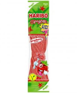 Haribo Spaghetti Strawberry FIZZ Veggie