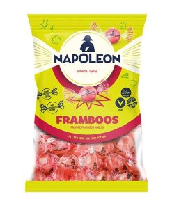 Napoleon Framboos wijballen 150 gram