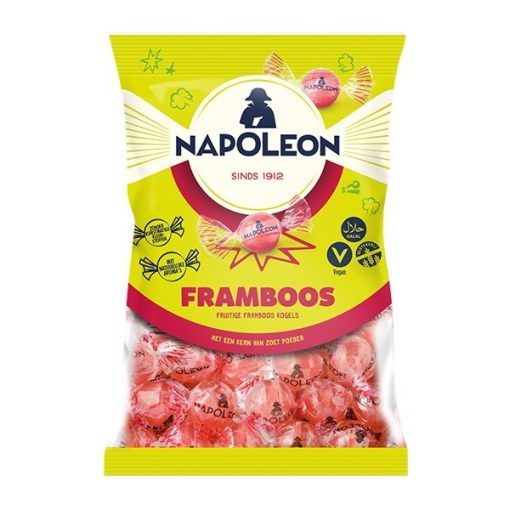 Napoleon Framboos wijballen 150 gram