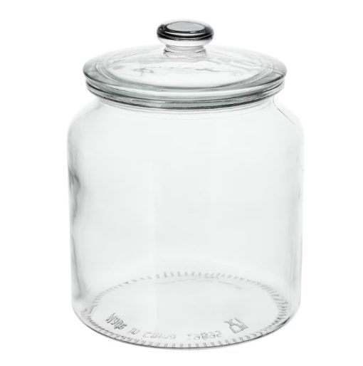 Snoeppot glas met deksel 1.9L