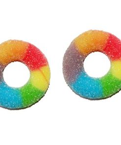 Zure regenboog ringen Halal snoep 1 kg