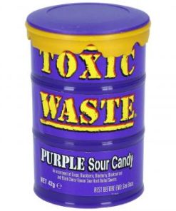 Toxic Waste Purple Sour Candy 12 stuks