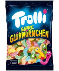 Trolli zure glimwormen