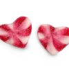 Zoete aardbeien hartjes Halal snoep 1 kg