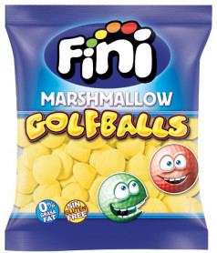 Fini Golfballs Spekbollen geel banaan 1kg