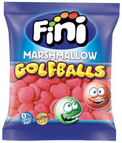 Fini Golfballs Spekbollen rood aardbei 1kg