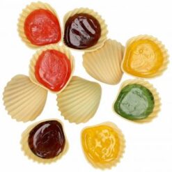 Retro snoep zoete zeeschelpen 10 stuks