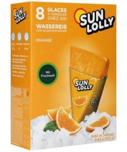 Sunlolly waterijs orange 8 stuks