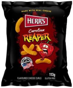 Herr's Carolina Reaper Cheese Curls