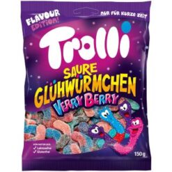 Trolli zure glimwormen Verry Berry