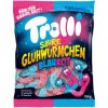 Trolli zure glimwormen blauw rood