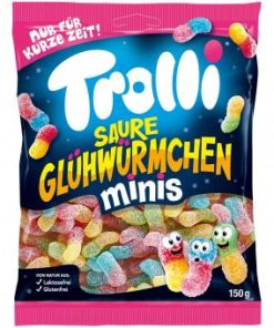 Trolli zure vuurvliegjes mini's