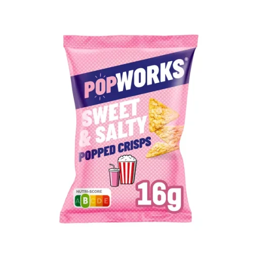 POPWORKS Sweet and salty 16 gram