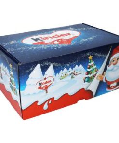 Kinder chocolade kerst goodiebox