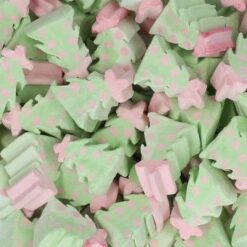 Marshmellow Kerstbomen spek