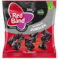 Red Band Zwarte juwelen drop