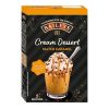 Baileys Cream Dessert met caramel Crispies en topping