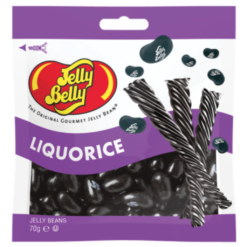 Jelly Belly jellybeans Liquorice 70 gram