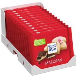 Ritter Sport chocolade Marsepein grootverpakking