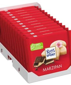 Ritter Sport chocolade Marsepein grootverpakking