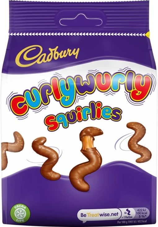 Cadbury Curly Wurly Squirlies