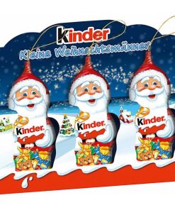 Kinder chocolade kleine kerstmannen