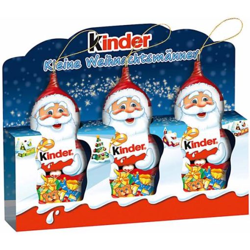 Kinder chocolade kleine kerstmannen