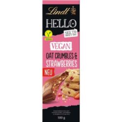 Lindt Hello Vegan Oat Strawberries chocolade