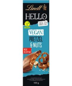Lindt Hello Vegan Pretzel & Nuts chocolade
