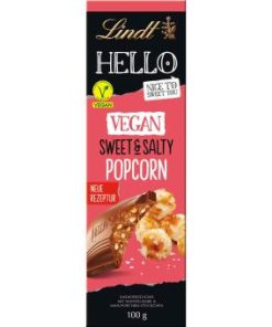 Lindt Hello Vegan Sweet & Salty Popcorn chocolade