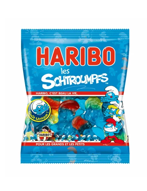 Haribo Smurfen snoep 120 gram