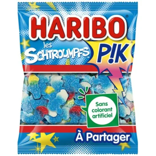 Haribo Zure Smurfen snoep