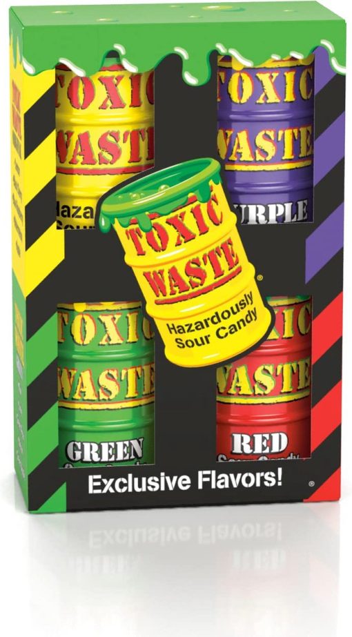 Toxic Waste 4 pack Assorted