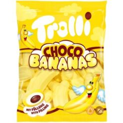 Trolli Bananen met chocolade vulling
