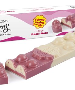 Chupa Chups Strawberry nougat reep