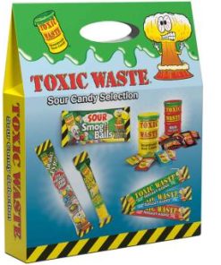 Toxic Waste Sour Candy Selection Box