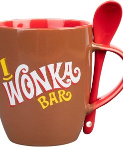 Wonka koffie of thee mok met lepel
