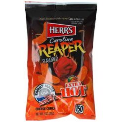 Herr's Carolina Reaper Cheese Curls Extra Hot